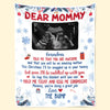 Custom Photo You Will Be An Amazing Mother - Family Personalized Custom Baby Blanket - Baby Shower Gift, First Christmas Gift, Christmas Gift For First Mom
