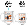 I Wish I Could Turn Back The Clock - Couple Personalized Custom Mug - Autumn Fall Gift For Husband Wife, Anniversary
