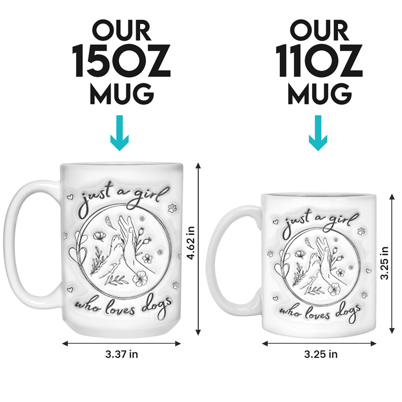 Custom Photo A Dog Will Teach You Unconditional Love - Dog Personalized Custom 3D Inflated Effect Printed Mug - Gift For Pet Owners, Pet Lovers
