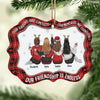 Our Memories Are Countless - Bestie Personalized Custom Ornament - Wood Benelux Shaped - Christmas Gift For Best Friends, BFF, Sisters