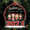 We Are One Big Family - Family Personalized Custom Ornament - Acrylic Snow Globe Shaped - Christmas Gift For Siblings, Brothers, Sisters, Cousins, Friends