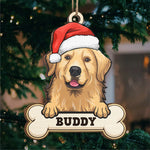 A House Is Not A Home Without A Dog - Dog Personalized Custom Ornament - Wood Custom Shaped - Christmas Gift For Pet Owners, Pet Lovers