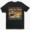 I Like Coffee And My Dogs - Dog Personalized Custom Unisex T-shirt, Hoodie, Sweatshirt - Gift For Pet Owners, Pet Lovers