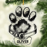 A True Friend Gone But The Memories Will Live On - Memorial Personalized Custom Ornament - Acrylic Custom Shaped - Christmas Gift, Sympathy Gift For Pet Owners, Pet Lovers