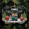 Together We Have It All - Family Personalized Custom Ornament - Acrylic Benelux Shaped - Christmas Gift For Family Members