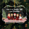 We're More Than Friends - Bestie Personalized Custom Ornament - Acrylic Benelux Shaped - Christmas Gift For Best Friends, BFF, Sisters