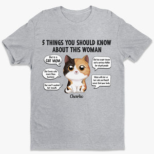 This Woman Loves Cats More Than Humans - Cat Personalized Custom Unisex T-shirt, Hoodie, Sweatshirt - Gift For Pet Owners, Pet Lovers