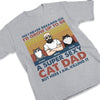 The Ultimate Cat Dad - Personalized Unisex T-Shirt