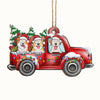 It's The Most Wonderful Time Of The Year - Dog Personalized Custom Ornament - Wood Car Shaped - Christmas Gift For Pet Owners, Pet Lovers
