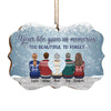 Too Beautiful To Forget - Family Personalized Custom Ornament - Wood Benelux Shaped - Christmas Gift For Family Members