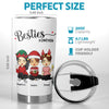 Soul Sisters - Bestie Personalized Custom Tumbler - Christmas Gift For Best Friends, BFF, Sisters