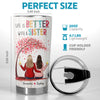 I'd Walk Through Fire For You - Personalized Tumbler