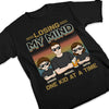 Losing My Mind One Kid At A Time - Family Personalized Custom Unisex T-shirt, Hoodie, Sweatshirt - Father's Day, Birthday Gift For Dad, Grandpa