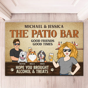 Take Time To Chill - Dog & Cat Personalized Custom Decorative Mat - Gift For Pet Owners, Pet Lovers