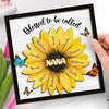 Blessed To Be Called - Family Personalized Custom 2-Layered Wooden Plaque With Stand - House Warming Gift For Grandma
