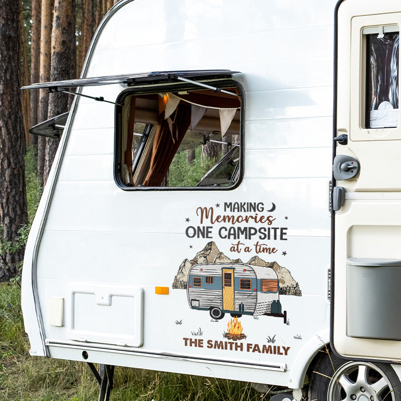 This Is Us, Our Story, Our Life - Camping Personalized Custom RV Decal - Gift For Camping Lovers