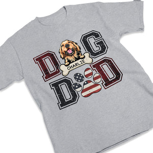 Dog Dad - Gift for Dog Dad, Dog Mom - Personalized Unisex T-Shirt, Hoodie