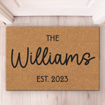 This Is Us - Family Personalized Custom Decorative Mat - Gift For Family Members