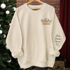 I Love Being Mommy - Family Personalized Custom Unisex Sweatshirt With Design On Sleeve - Gift For Mom, Grandma