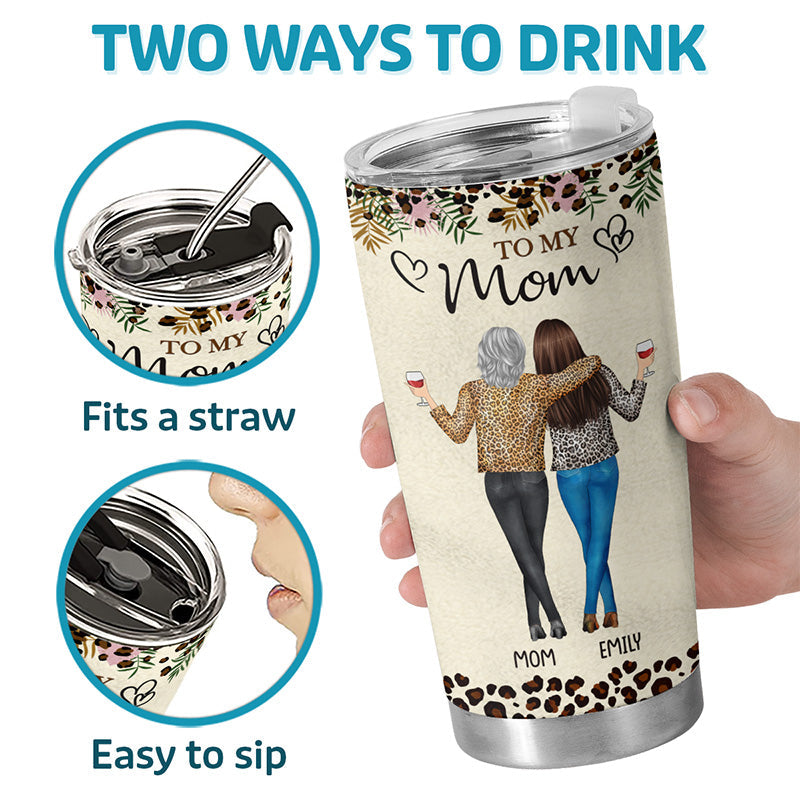 You Have Been My Strength And Inspiration - Family Personalized Custom Tumbler - Gift For Grandma, Mom