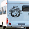 The Wilderness Is Where Magic Happens - Camping Personalized Custom RV Decal - Gift For Camping Lovers