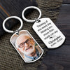Custom Photo Missing You More Than Words Can Say - Memorial Personalized Custom Keychain - Sympathy Gift For Family Members
