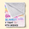 Feel My Love Within This - Family Personalized Custom Blanket - Christmas Gift From Grandma
