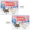 Cats Make The Season Bright - Cat Personalized Custom Jigsaw Puzzle - Christmas Gift For Pet Owner, Pet Lovers