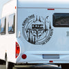 Always Take The Scenic Route - Camping Personalized Custom RV Decal - Gift For Camping Lovers