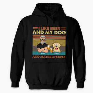 I Like Coffee And My Dogs - Dog Personalized Custom Unisex T-shirt, Hoodie, Sweatshirt - Gift For Pet Owners, Pet Lovers