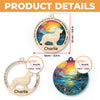You Were My Favorite Hello And My Hardest Goodbye - Memorial Personalized Custom Suncatcher Ornament - Acrylic Round Shaped - Sympathy Gift For Pet Owners, Pet Lovers