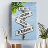 My Family Is My Everything - Family Personalized Custom Vertical Canvas - Gift For Family Members