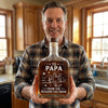 Custom Liquor Decanter - Personalized Father's Day Birthday Gifts For Dad, Grandpa - Drink Because We Exist
