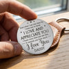 Custom Photo My First Hero, My Forever Friend - Family Personalized Custom Pocket Hug - Father's Day, Gift For Dad, Grandpa, Son, Daughter, Grandson, Granddaughter