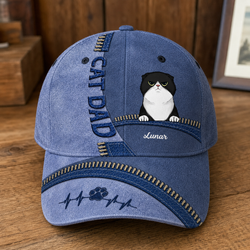 I Love Dogs More Than Humans - Dog & Cat Personalized Custom Hat, All Over Print Classic Cap - Gift For Pet Owners, Pet Lovers