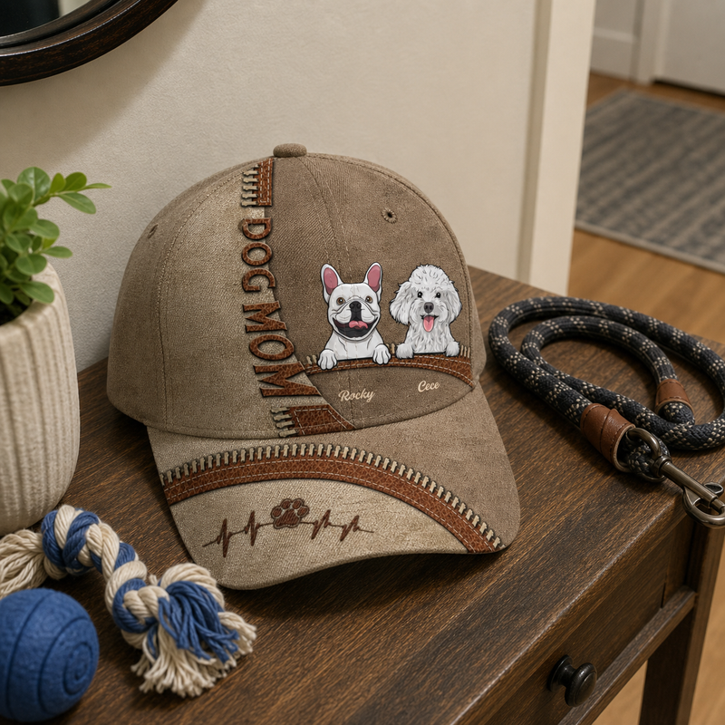 I Love Dogs More Than Humans - Dog & Cat Personalized Custom Hat, All Over Print Classic Cap - Gift For Pet Owners, Pet Lovers