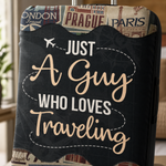 Let's Go Everywhere - Travel Personalized Custom Luggage Cover - Holiday Vacation Gift, Gift For Adventure Travel Lovers