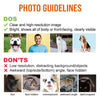 Custom Photo Forever In My Heart - Memorial Personalized Custom Pet Loss Sign, Collar Frame - Sympathy Gift, Gift For Pet Owners, Pet Lovers
