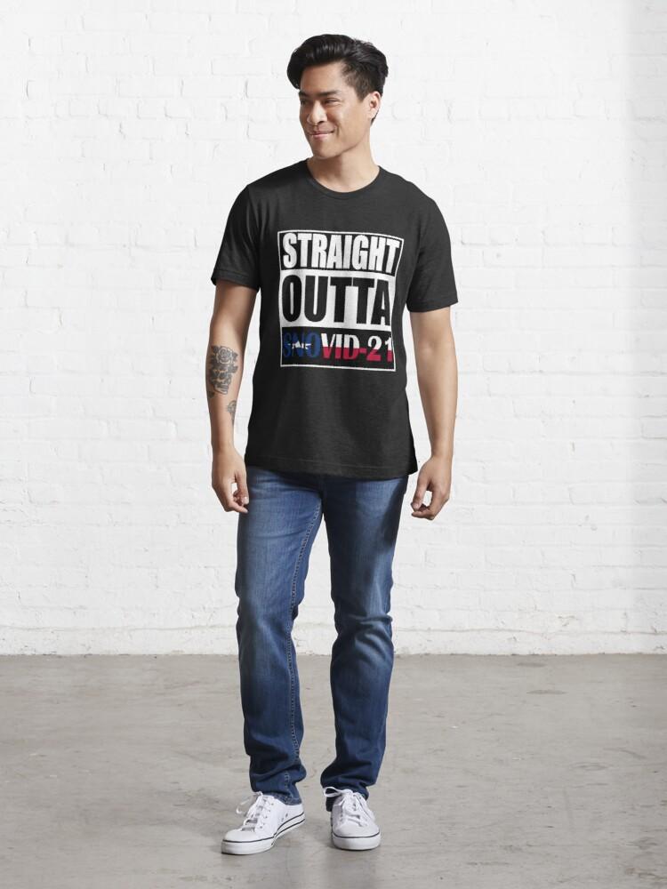 Straight Outta Snovid-21 - Unisex T-shirt