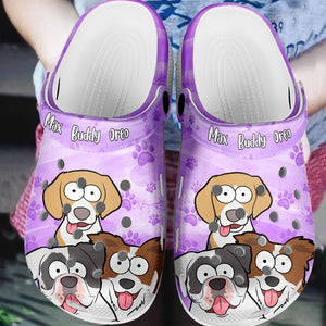 Dogs Are Really Cool - Dog & Cat Personalized Custom Unisex Clogs, Slide Sandals - Gift For Pet Owners, Pet Lovers
