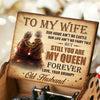 3.7" To My Wife Our Home Ain’t No Castle - Couple Music Box - Gift For Husband Wife, Anniversary