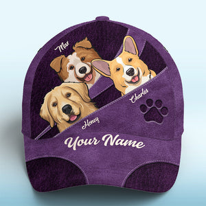 The Coolest Dogs In The World - Dog Personalized Custom Hat, All Over Print Classic Cap - Gift For Pet Owners, Pet Lovers