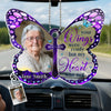 Custom Photo Your Wings Were Ready - Memorial Personalized Custom Car Ornament - Acrylic Custom Shaped - Sympathy Gift For Family Members