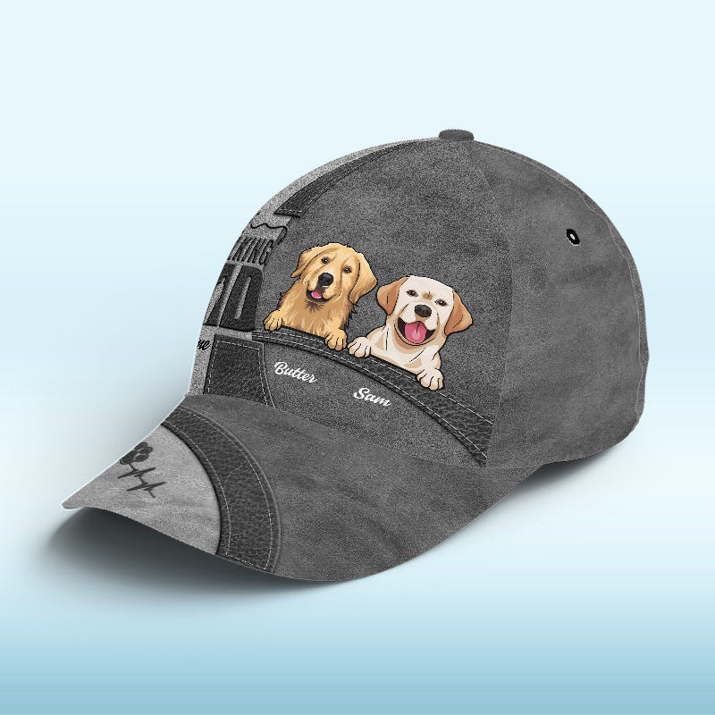The Walking Dad - Dog Personalized Custom Hat, All Over Print Classic Cap - Gift For Pet Owners, Pet Lovers
