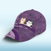 Keep Calm And Love Cats Green - Cat Personalized Custom Hat, All Over Print Classic Cap - New Arrival, Gift For Pet Owners, Pet Lovers