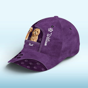 Custom Photo Bring Joy To Your World - Dog & Cat Personalized Custom Hat, All Over Print Classic Cap - Gift For Pet Owners, Pet Lovers