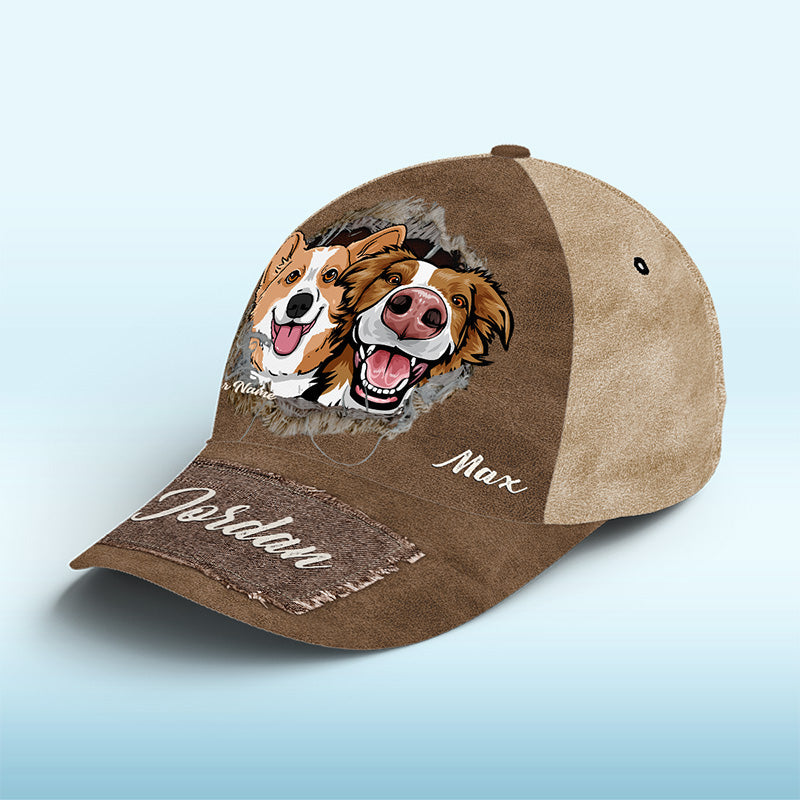 My Little Dogs - Dog Personalized Custom Hat, All Over Print Classic Cap - Gift For Pet Owners, Pet Lovers