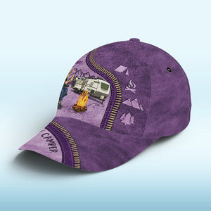 Life Is Best When You're Camping - Camping Personalized Custom Hat, All Over Print Classic Cap - Gift For Camping Lovers