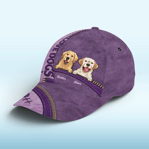I Love Dogs More Than Humans - Dog & Cat Personalized Custom Hat, All Over Print Classic Cap - Gift For Pet Owners, Pet Lovers