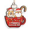 Have A Sweet Pawlidays - Dog & Cat Personalized Custom Ornament - Wood Unique Shaped - Christmas Gift For Pet Owners, Pet Lovers